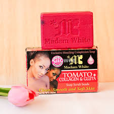 Madam White Tomato, Collagen & Gluta Skincare Soap - 3